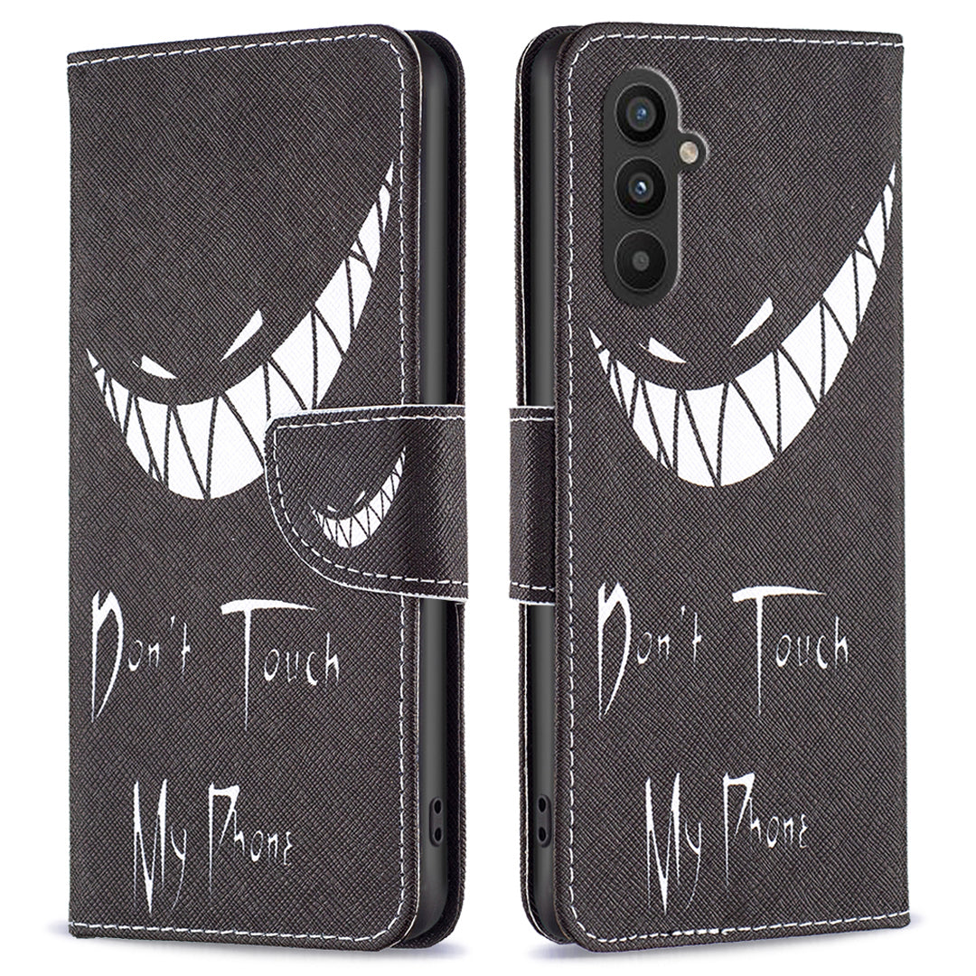 Til Samsung Galaxy A25 5G mønsterudskrivning Flip-etui PU-læderstativ Pungtelefoncover Til Samsung Galaxy A25 5G mønsterudskrivning Flip-etui PU-læderstativ Pungtelefoncover